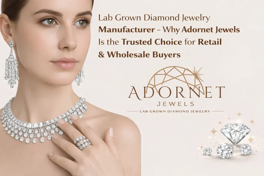 lab grown diamond jewelry manufacturer